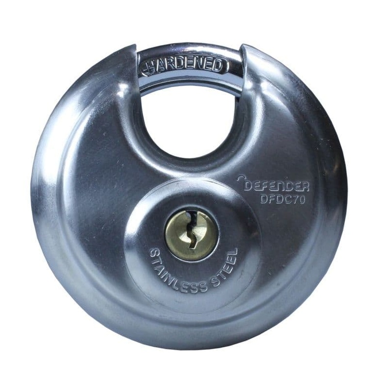Defender Discus Padlock – 70mm