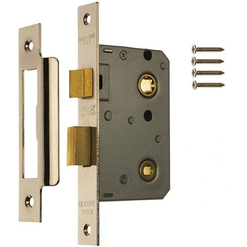 Era Bathroom Lock 3 – Finish: Chrome