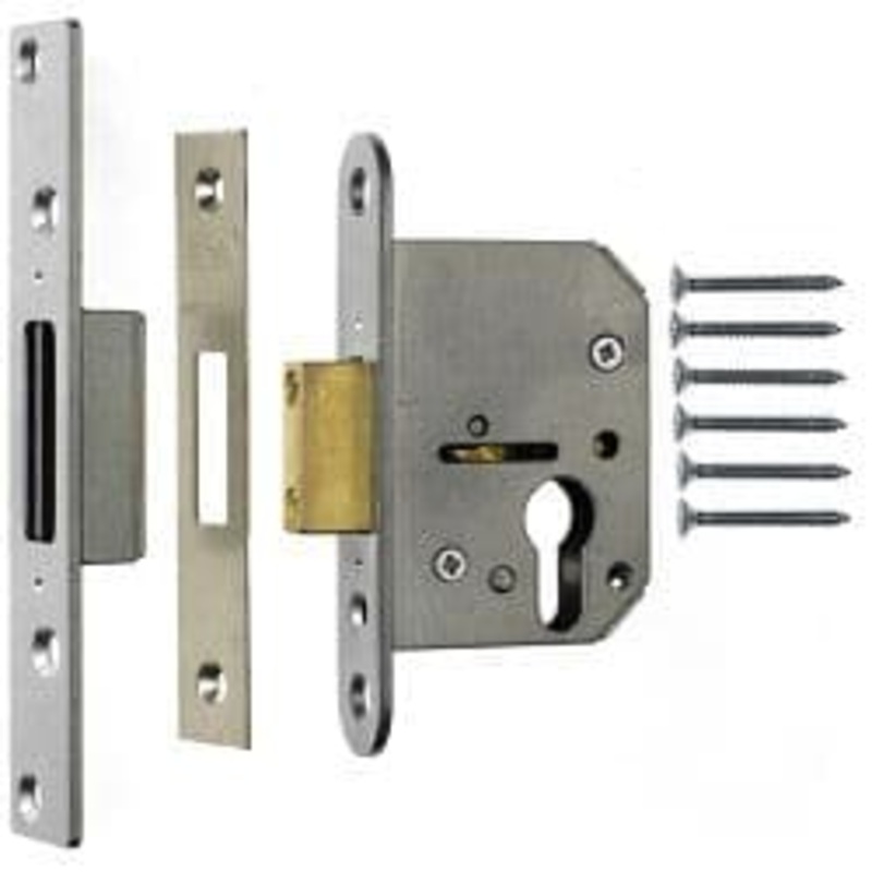 Era Euro Pro-fit Deadlock Case 64mm – Finish: Satin