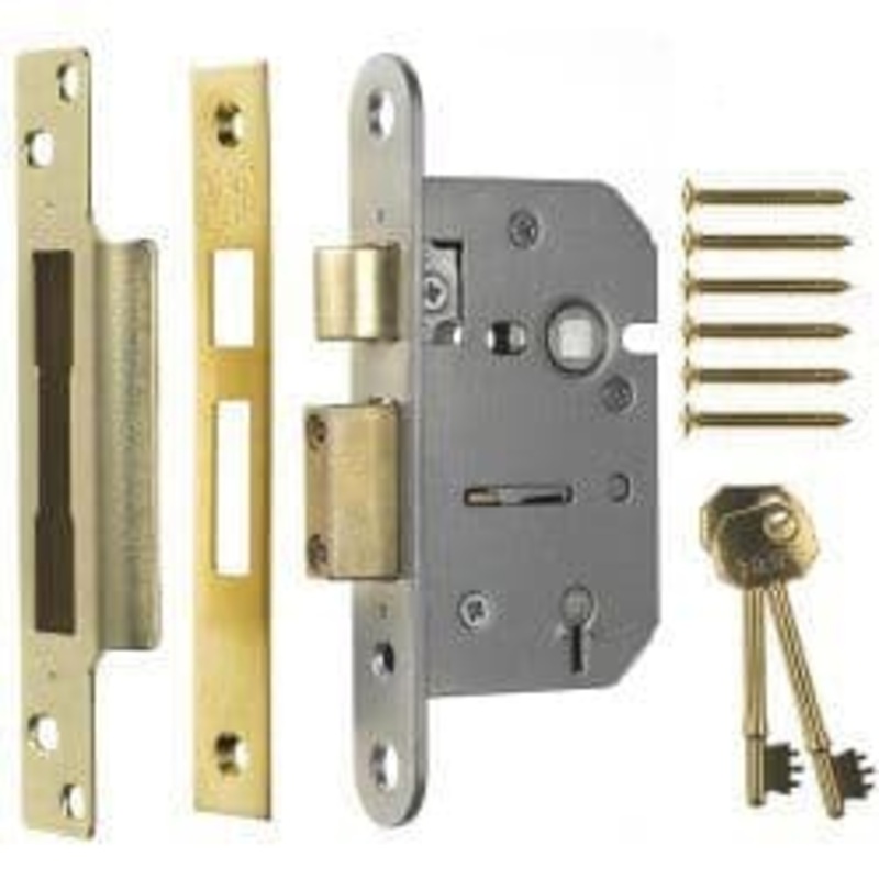 Era Viscount Mortice Sashlock – Brass 63mm