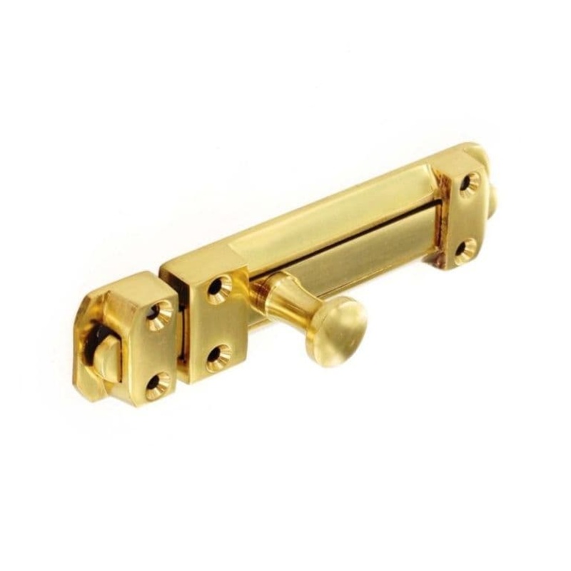 Securit Brass Door Bolt Heavy – 150mm