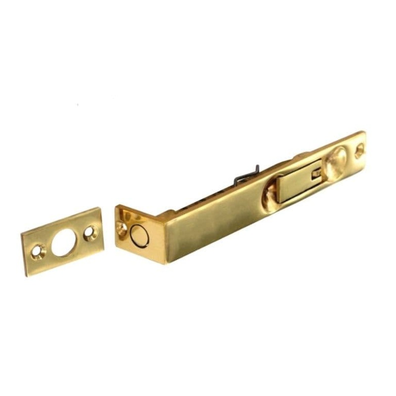 Securit Brass Flush Bolt – 150mm
