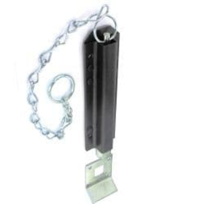 Securit Chain Bolt Black – 200mm – Pack of 2