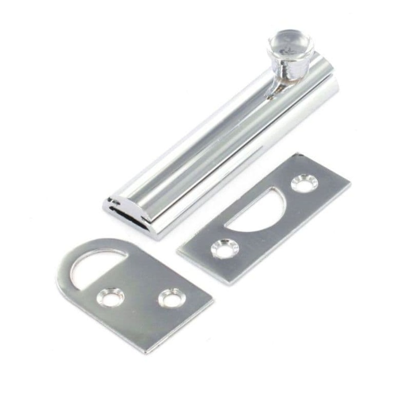 Securit Chrome Cabinet Bolt – 63mm