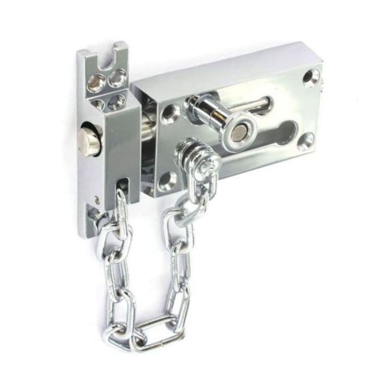 Securit Door Chain & Bolt – CP 80mm