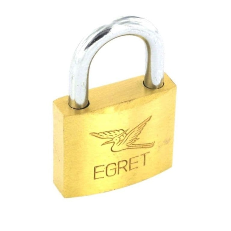 Securit Egret Brass Padlock Cylinder Action – 40mm