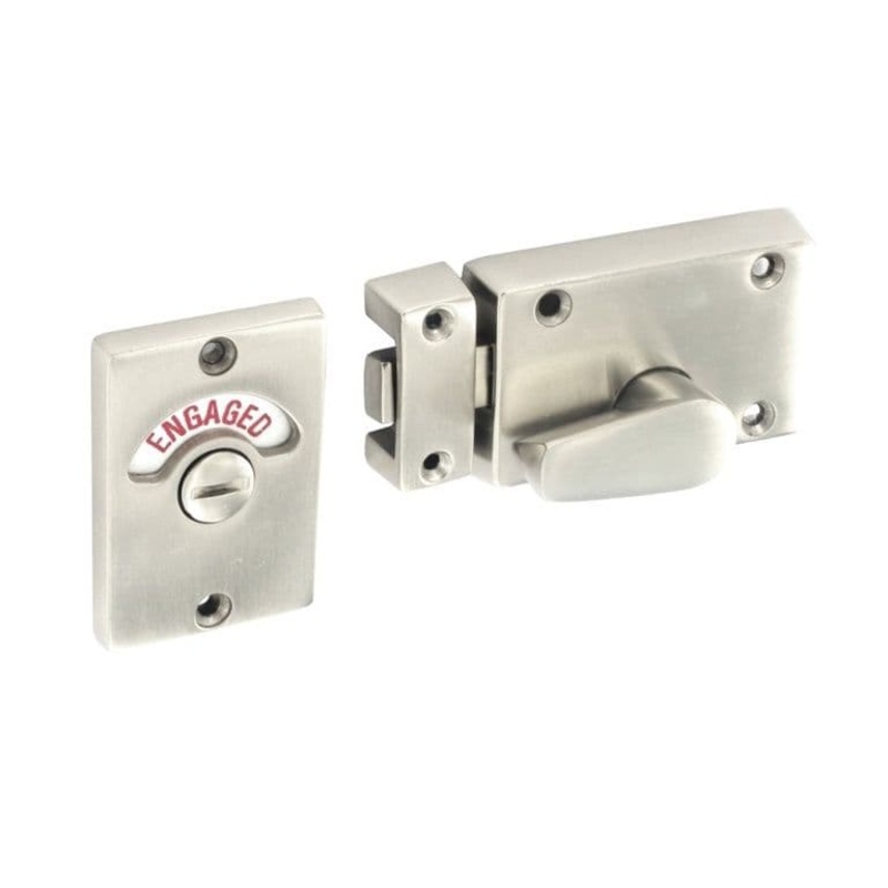 Securit Satin Chrome Indicator Bolt – 63mm