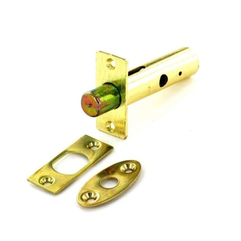 Securit Security Door Bolt Brassed – 60mm