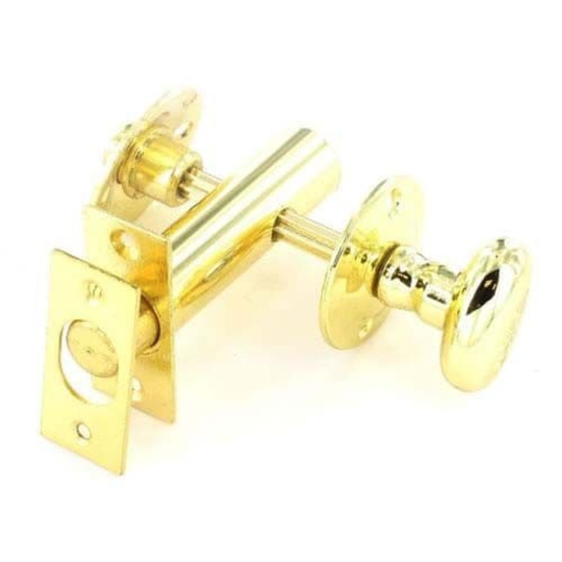 Securit Thumbturn Security Bolt & Release Brass (1 Set) – 60mm – Pack of 5