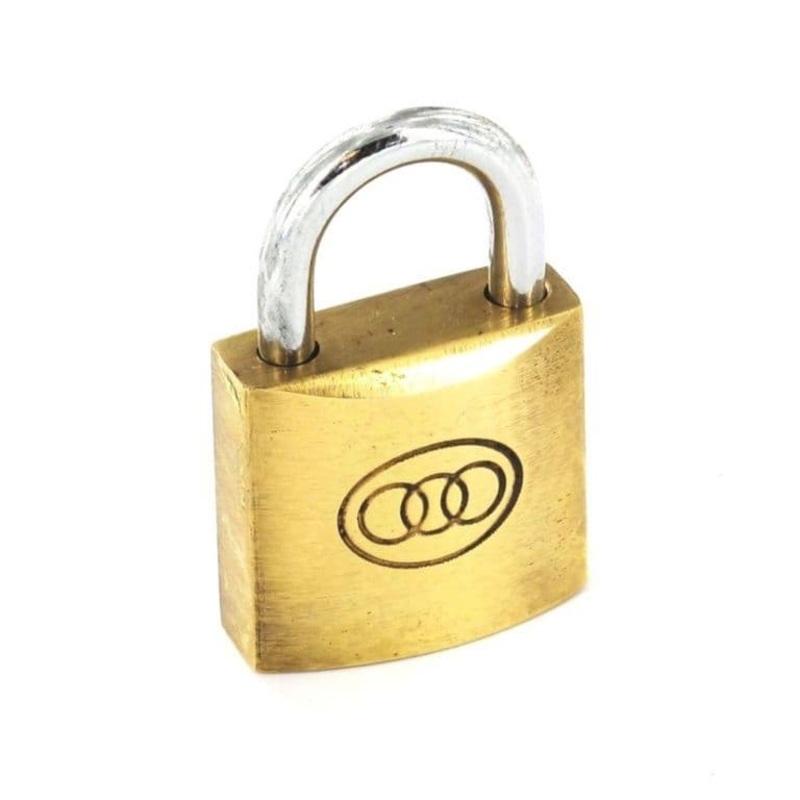 Securit Tricircle Brass Padlock – 63mm
