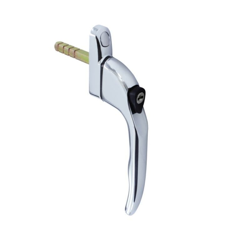 Securit Upvc Inline Espag Lock Window Handle – Chrome