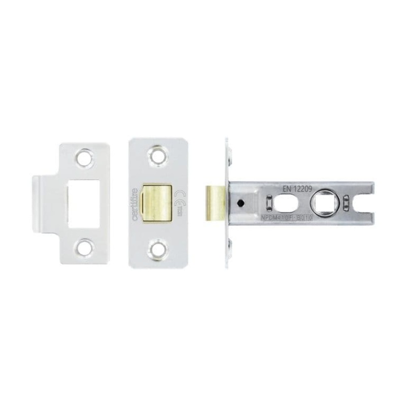 Smiths Architectural Tubular Bolt Thru Latch FD CP – 64mm