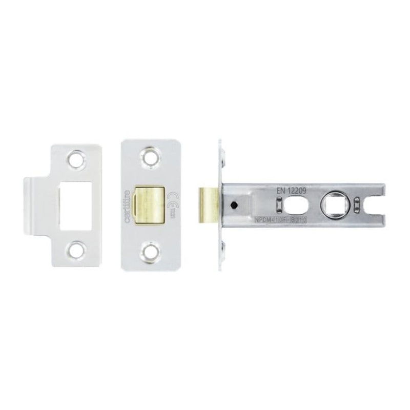 Smiths Architectural Tubular Bolt Thru Latch FD CP – 76mm