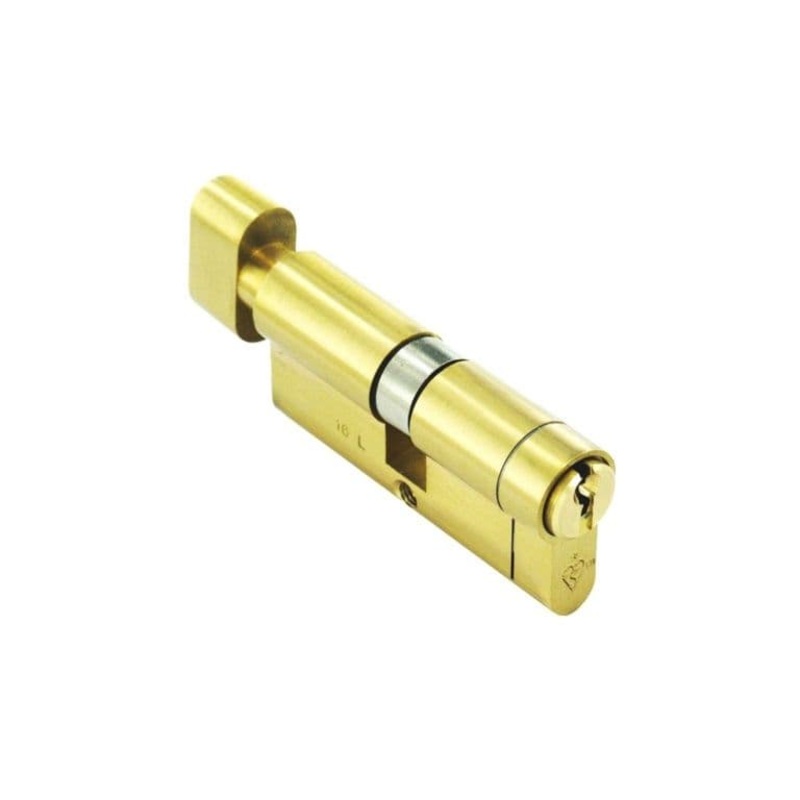 Smiths Locks BS 1 Star Thumb Brass Cylinder – 50 x 50mm – Pack of 5