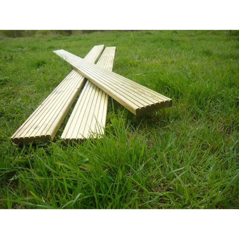 Pattern B Decking Board – 25mm x 125mm x 2.4m