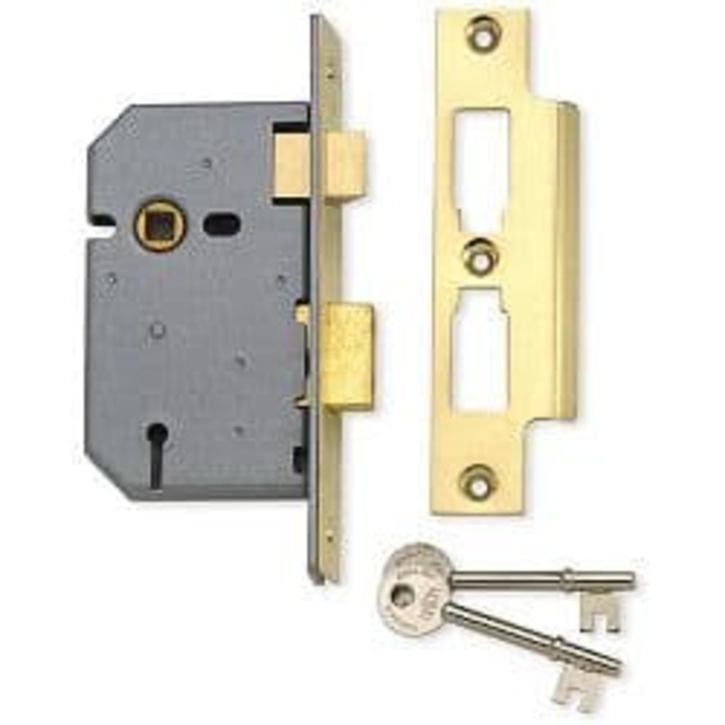 Union 3 Lever Mortice Sashlock – Satin Chrome Finish 3