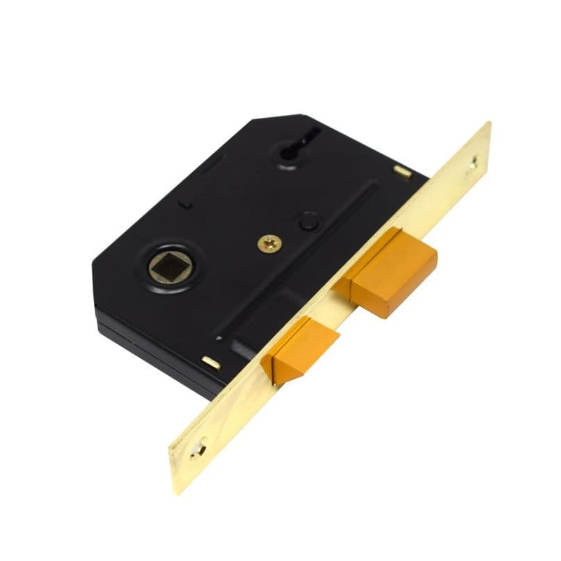 Yale Essentials 3 Lever Sashlock – Brass 64mm
