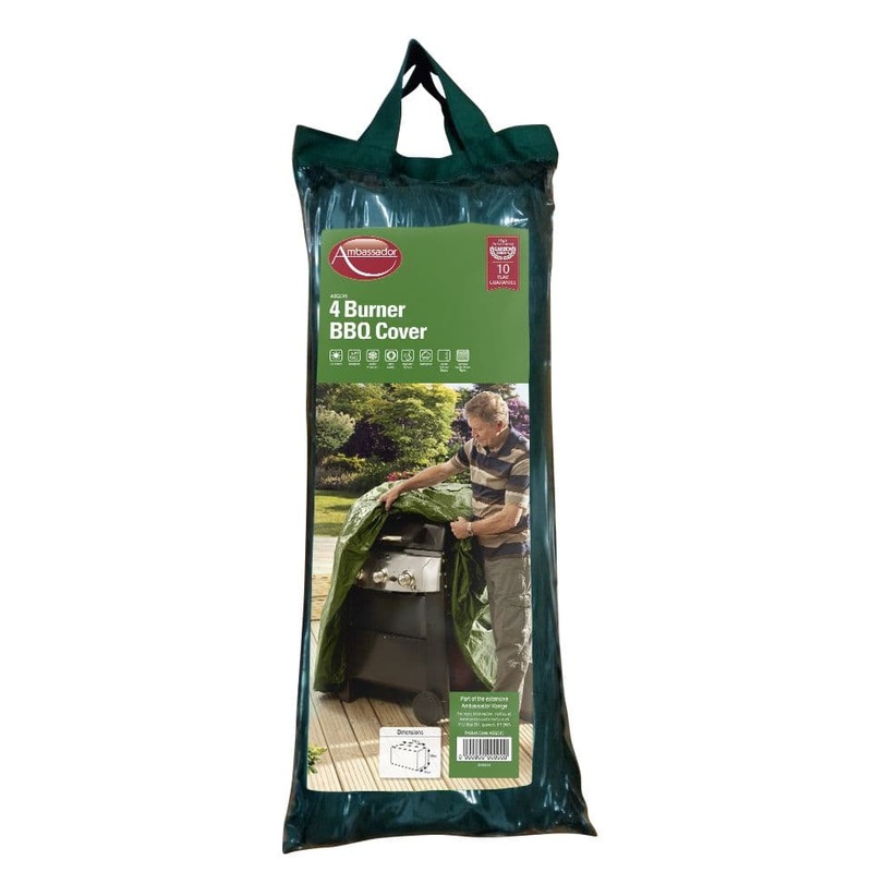 Ambassador Barbecue Cover – 4 Burner 162cm x 125cm x 64cm