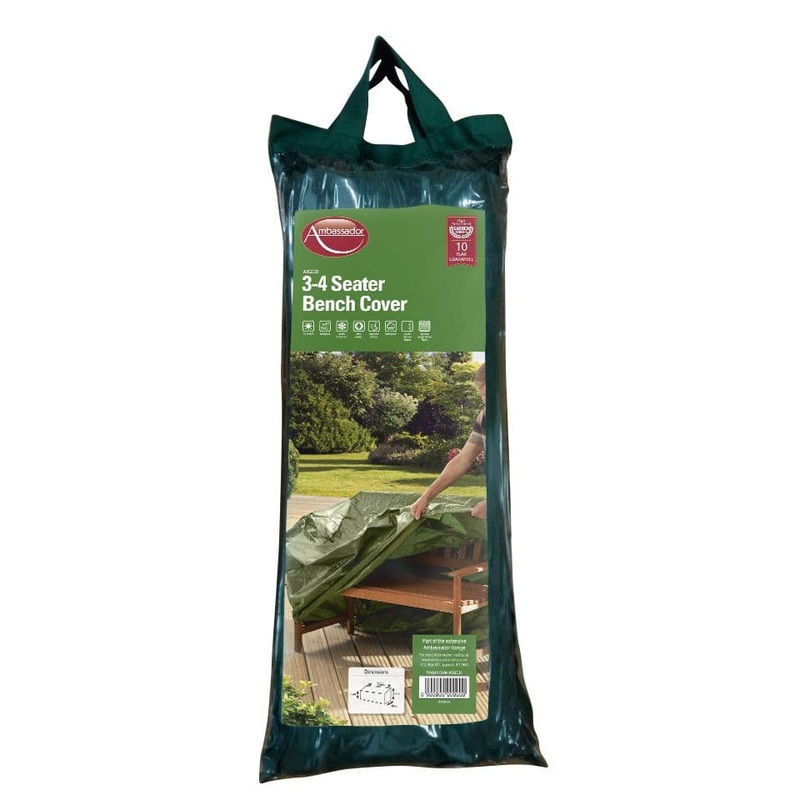 Ambassador Bench Cover – 3-4 Seater 193cm x 89cm x 66cm