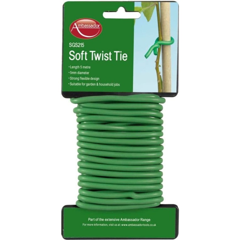 Ambassador Soft Twist Tie – 5m