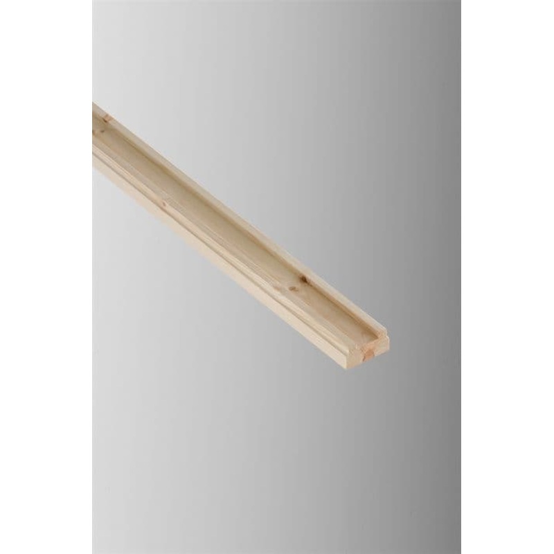 Cheshire Mouldings Base Rail Pine – 32 x 62mm x 2.4m