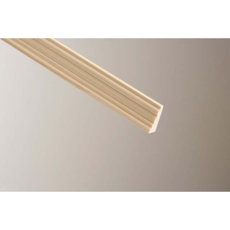 Cheshire Mouldings Broken Ogee Pine Moulding – 8 x 15mm x 2.4m