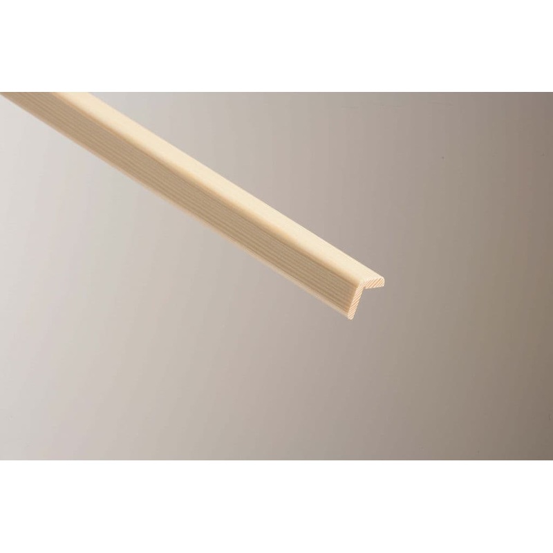 Cheshire Mouldings Cushion Corner Pine Moulding – 2.4m x 21mm x 21mm