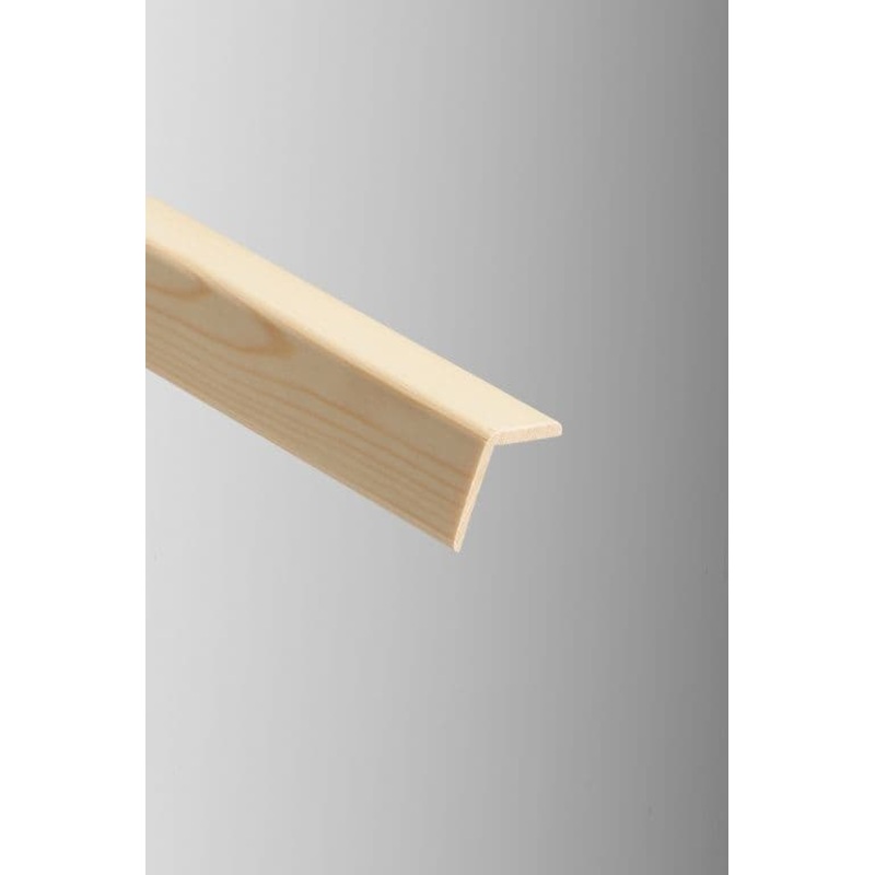 Cheshire Mouldings Cushion Corner Pine Moulding – 2.4m x 40mm x 40mm