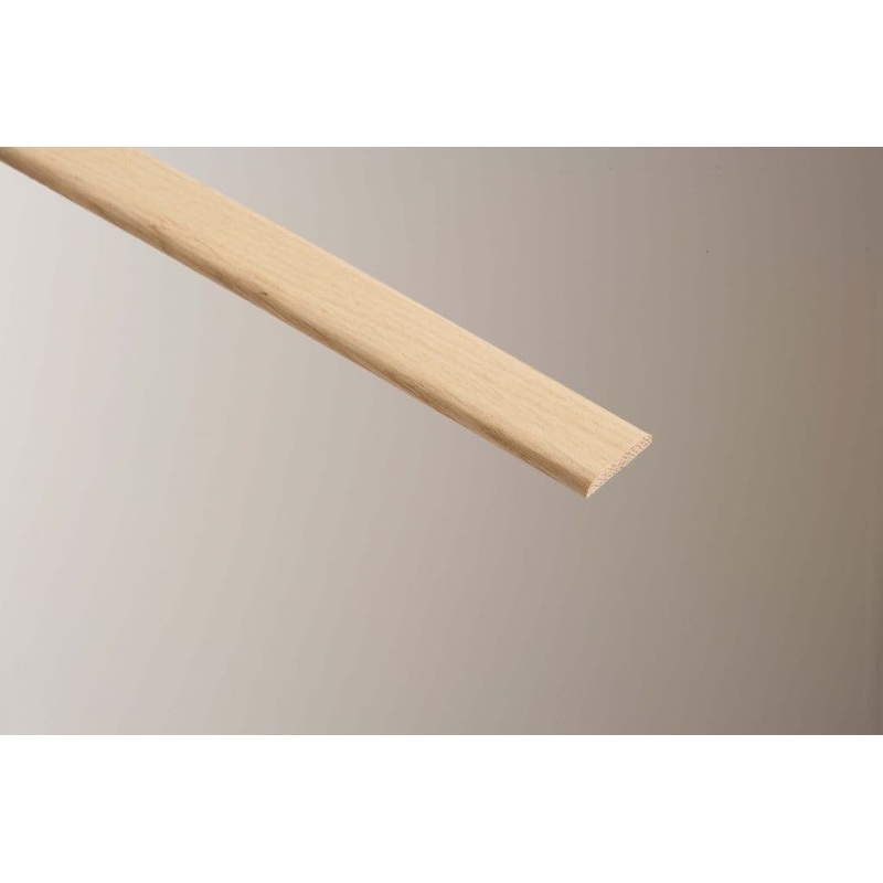 Cheshire Mouldings D Moulding Oak – 6 x 34mm x 2.4m