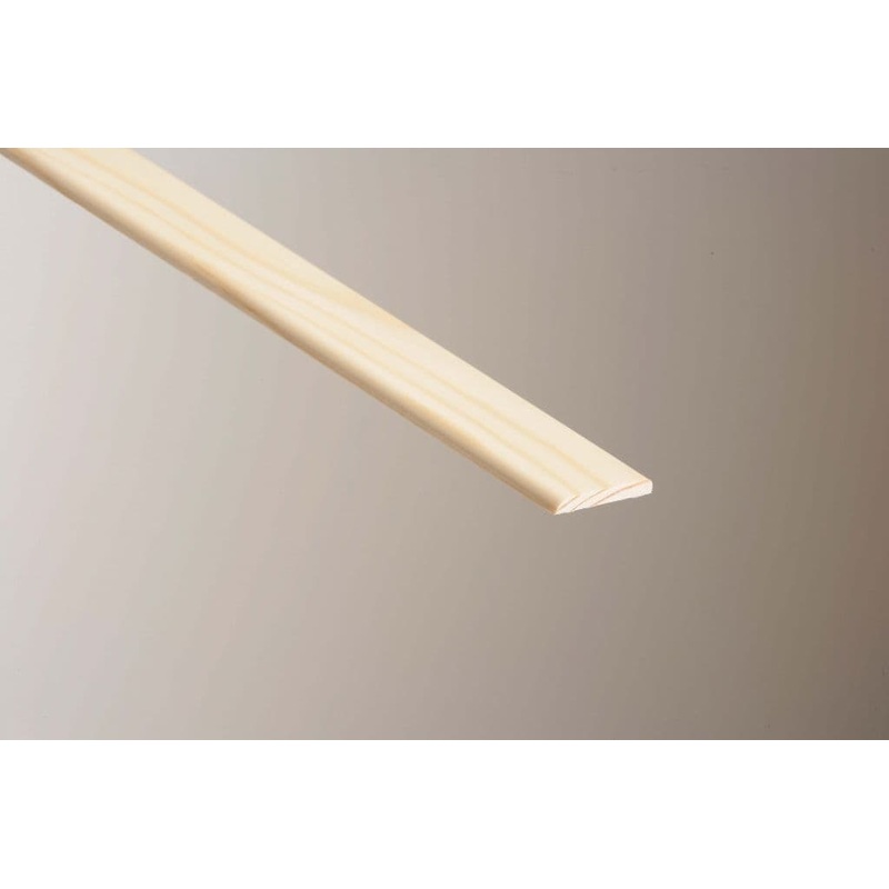 Cheshire Mouldings D Moulding Pine – 6 x 46mm x 2.4m