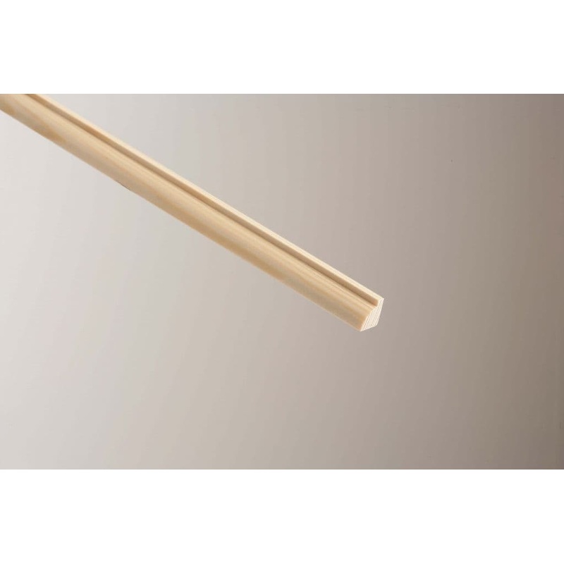 Cheshire Mouldings Glass Bead Pine – 12 x 15mm x 2.4m