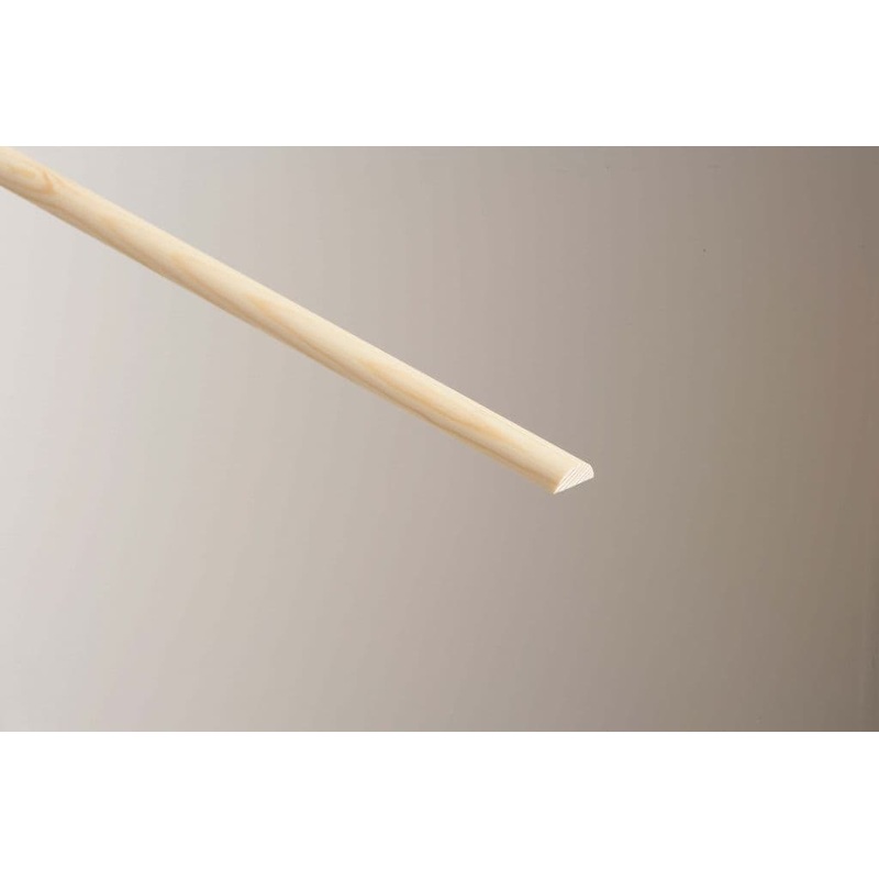 Cheshire Mouldings Half Round Pine – 6 x 21mm x 2.4m