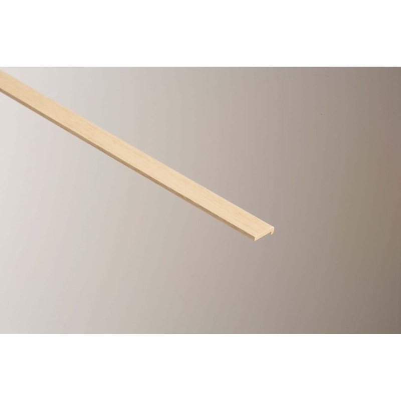 Cheshire Mouldings Hockey Stick Light Harwood – 6 x 21mm x 2.4m