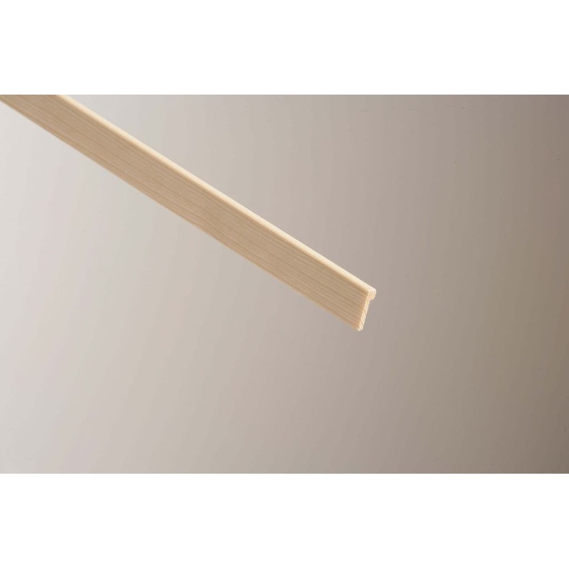 Cheshire Mouldings Hockey Stick Pine – 21 x 6mm x 2.4m