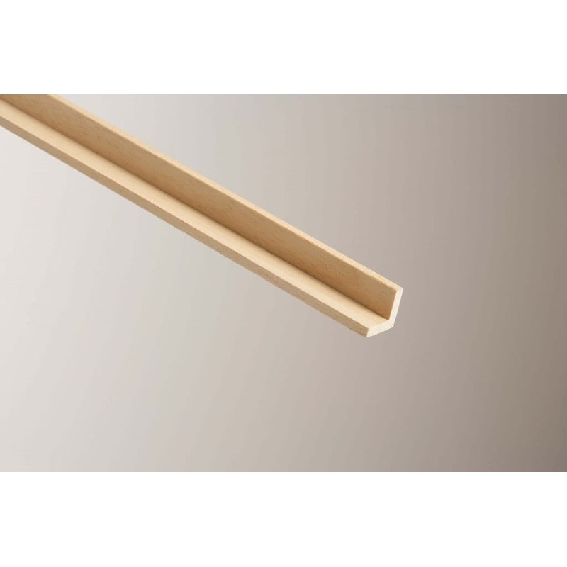 Cheshire Mouldings Light Hardwood Corner – 21 x 21mm x 2.4m