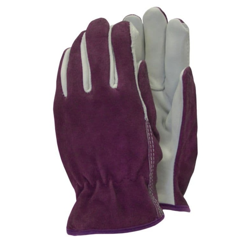 Town & Country Premium – Leather Gloves – Ladies Size – M Purple