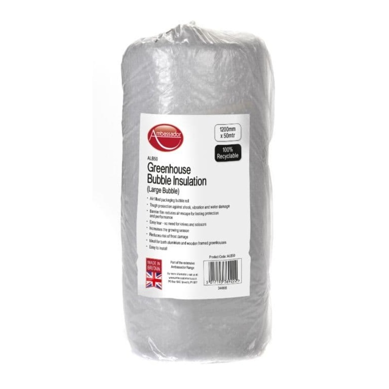 Ambassador UV Large Bubble Insulation – 1200mm x 50m