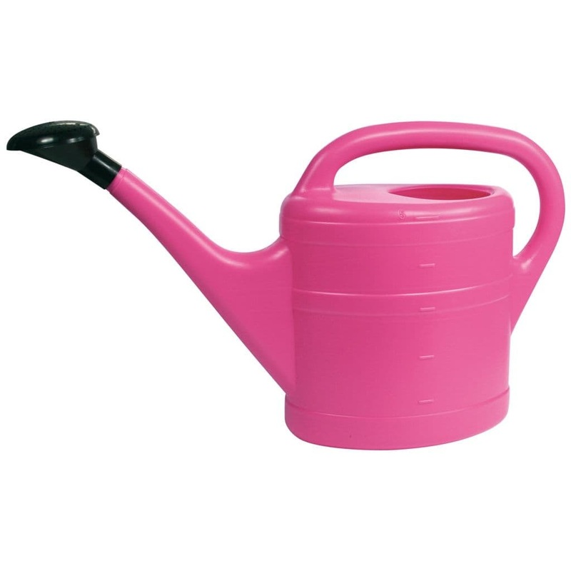 Green & Home Essential Watering Can 10L – Pink