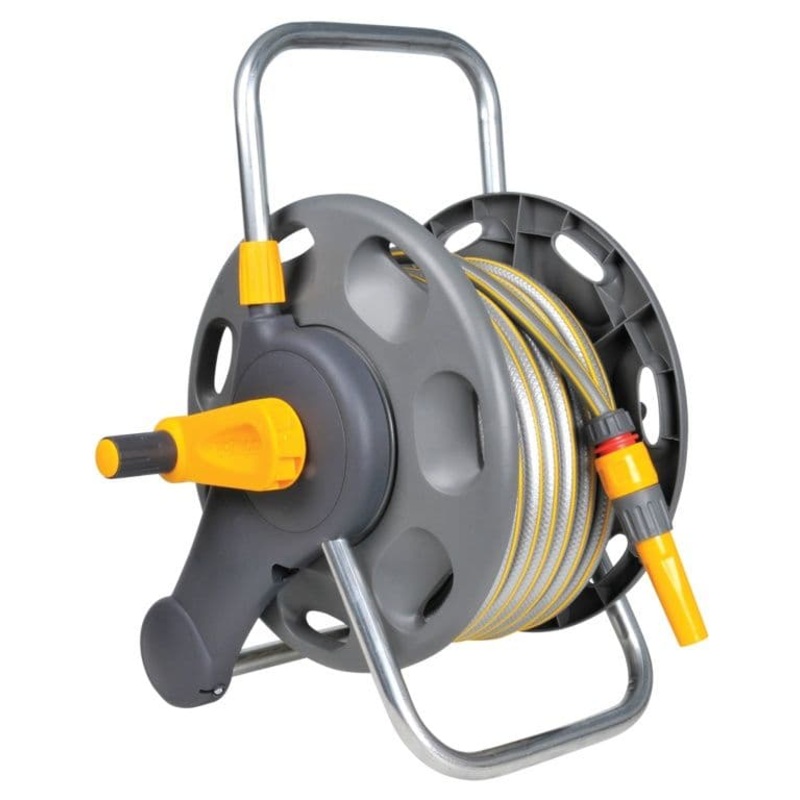 Hozelock 2 in 1 Assembled Reel – With 25m Hose