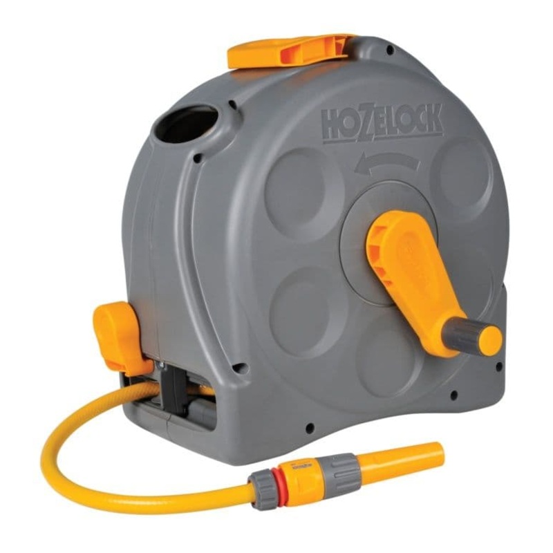 Hozelock 2 in 1 Compact Reel – With 25m Hose
