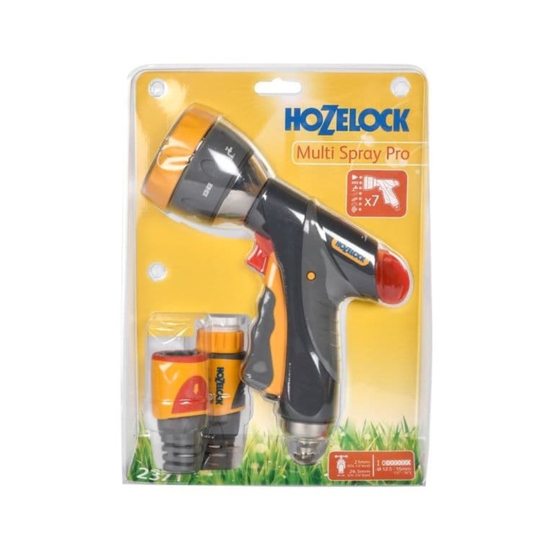 Hozelock Multi Spray Pro Gun & Plus Fittings Set – Display Unit of 30