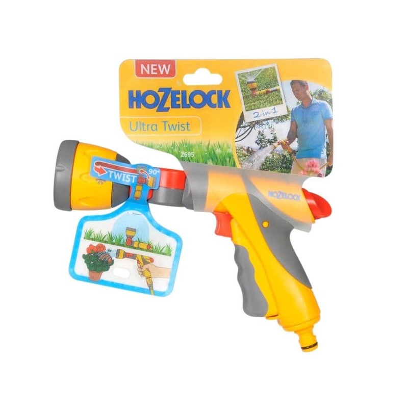 Hozelock Ultra Twist Spray Gun And Sprinkler