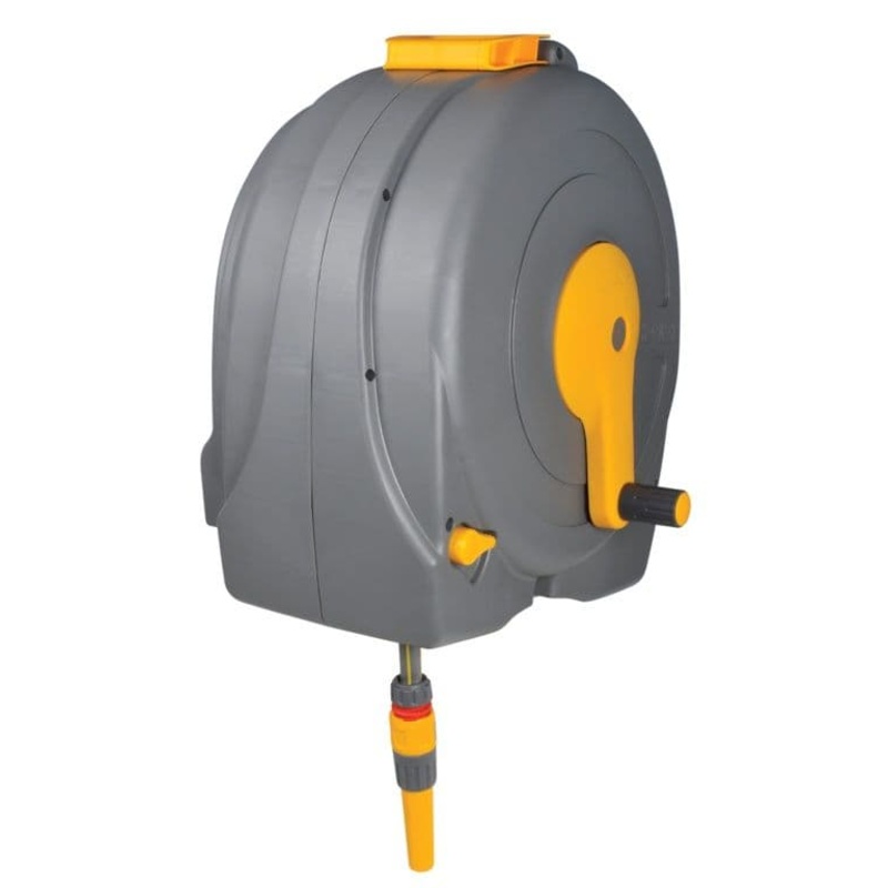 Hozelock Wall Mounted Fast Reel – 40m