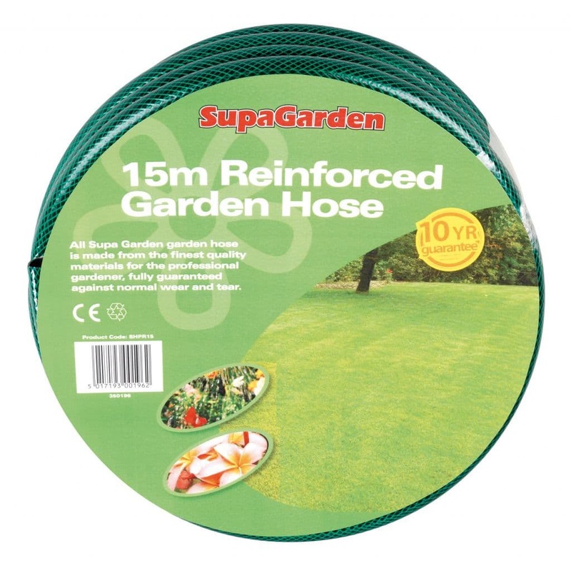 SupaGarden Reinforced Garden Hose – 15m