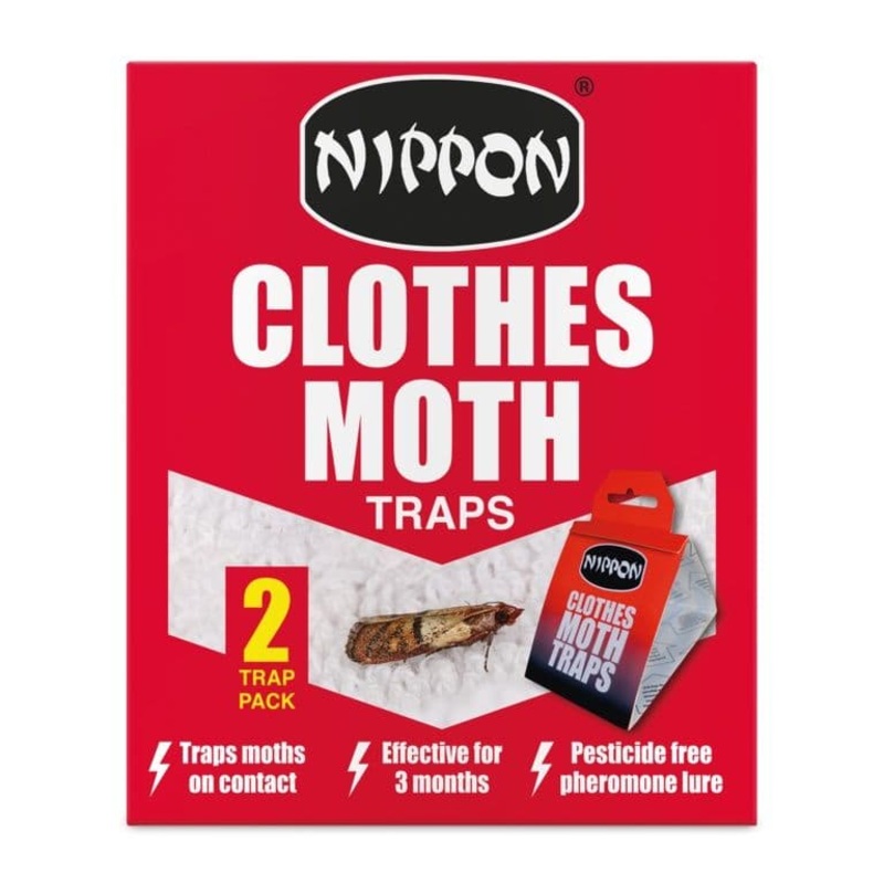 Nippon Clothes Moth Traps – Pack Of 2