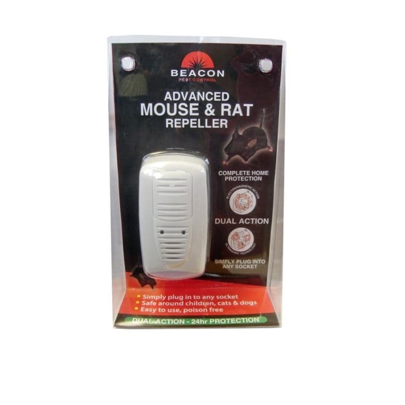 Rentokil Advanced Mouse & Rat Repeller – Dual Action – Single Unit