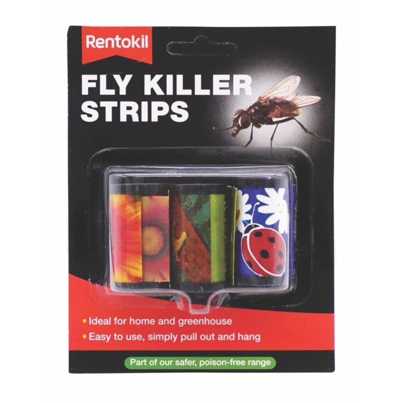 Rentokil Fly Killer Strips – 3 Pack
