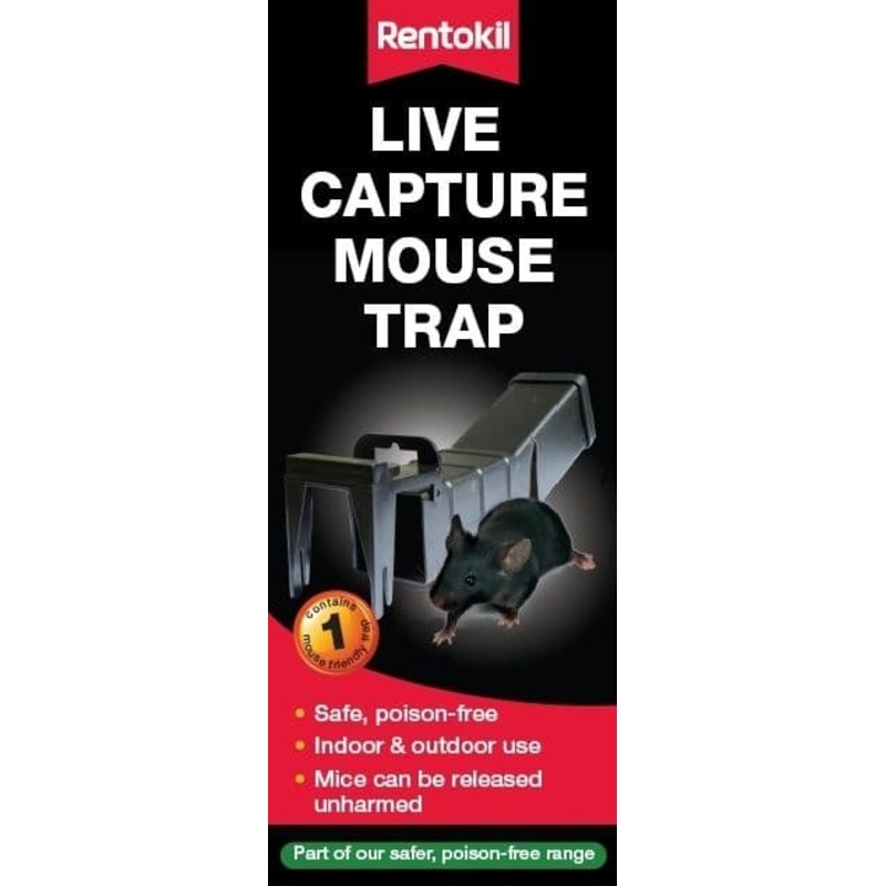 Rentokil Live Capture Mouse Trap – Boxed