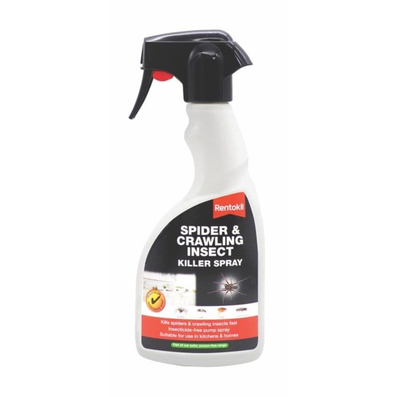 Rentokil Spider & Crawling Insect Killer Spray – 500ml