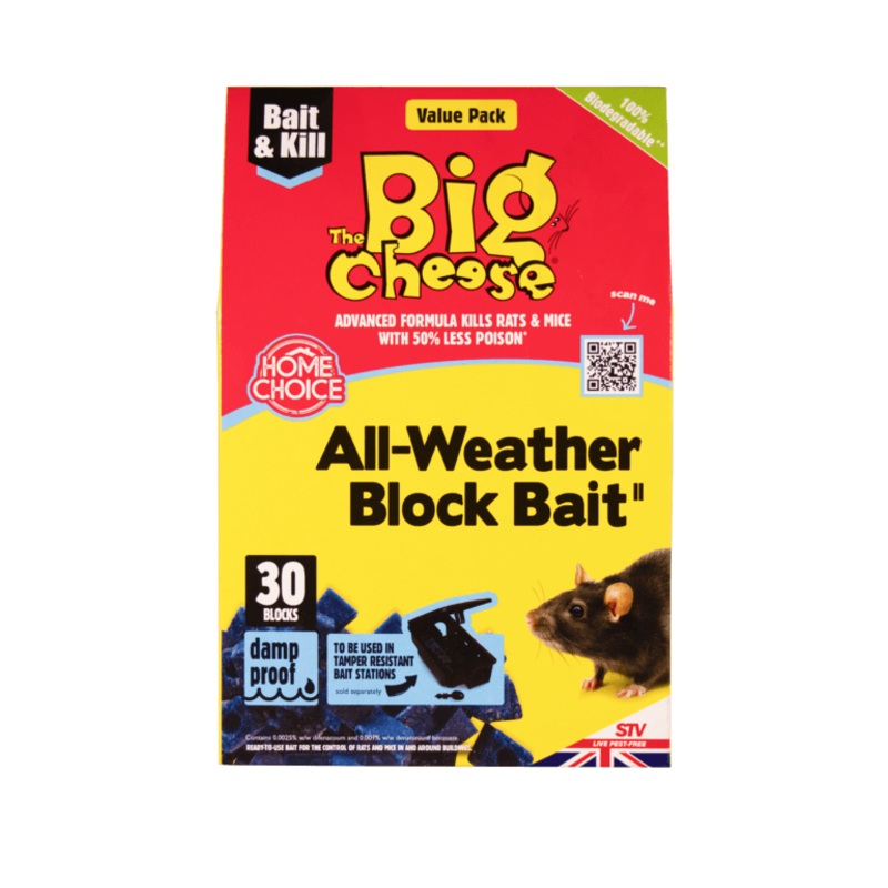 The Big Cheese All Weather Block Bait – 30x10g